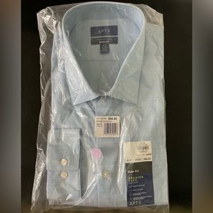 Apt 9 NWT Men’s Slim Fit Dress Shirt
